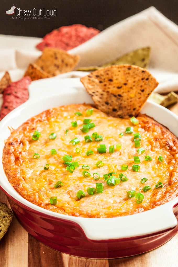 Cheesy Mexican Bean Dip Chew Out Loud