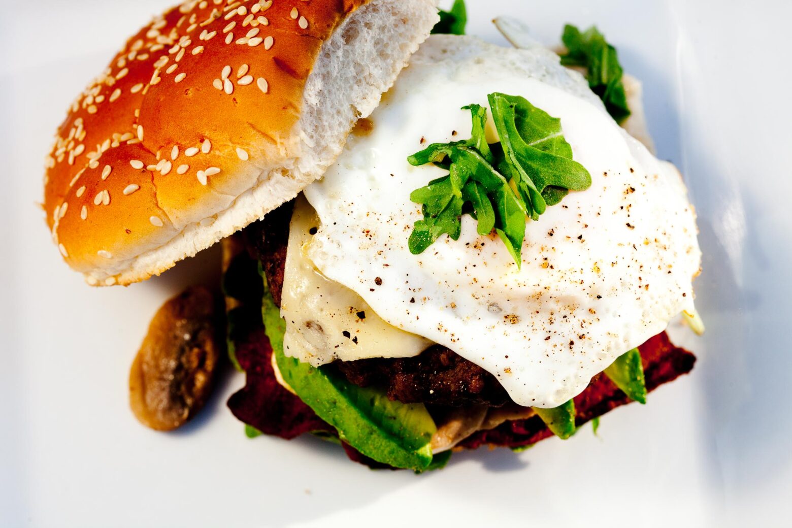 Fried Egg Burger | Chew Out Loud