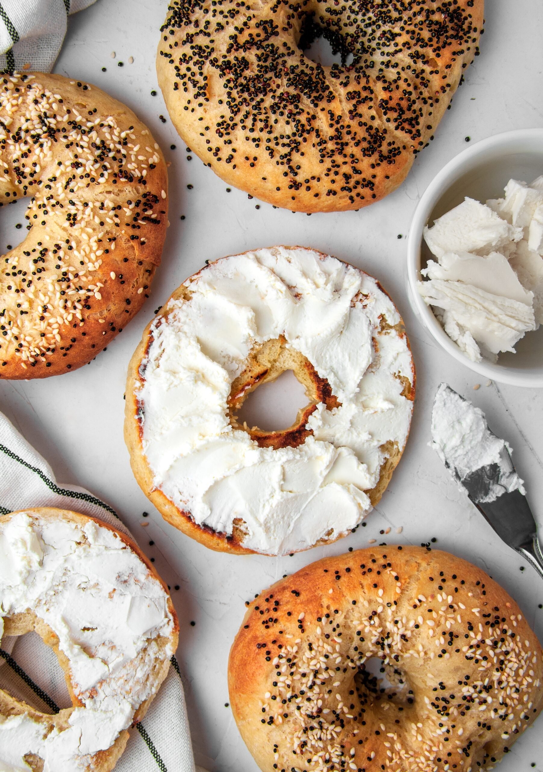 Salmon Cream Cheese Bagel - Jo Cooks