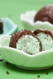 Mint Chip Ice Cream Bon Bons