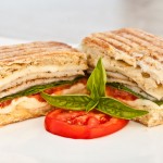 Mesquite Turkey Panini with Garlic Butter