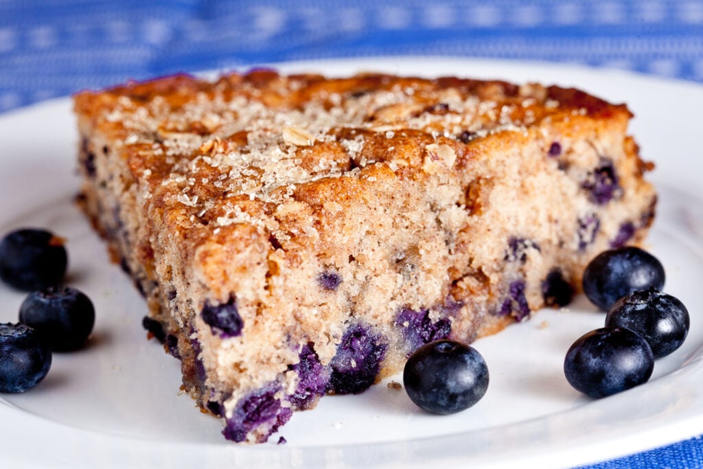 blueberry coffee cake, blueberry cake, fresh blueberry cake, easy blueberry cake