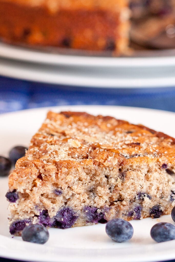 blueberry coffee cake, blueberry cake, fresh blueberry cake, easy blueberry cake