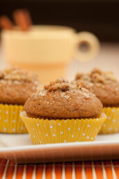 Sweet potato cinnamon muffins