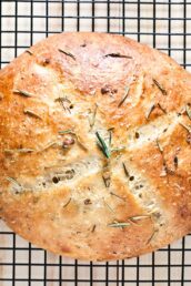 garlic bread, rosemary bread, rosemary garlic bread, garlic rosemary bread