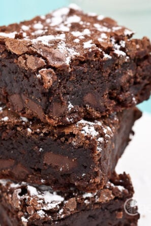 Triple Chocolate Brownies