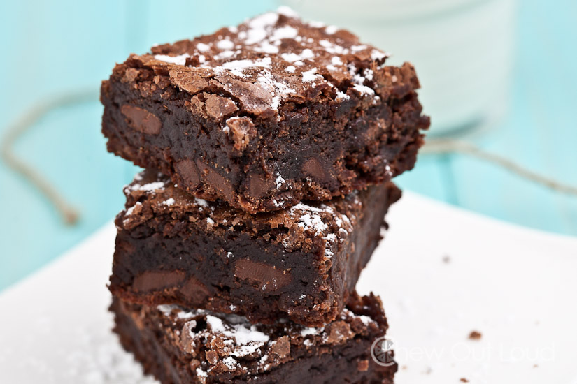 Triple-Chocolate Brownies Recipe, brownie