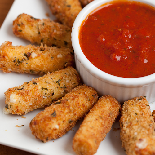 Panko Mozzarella Sticks