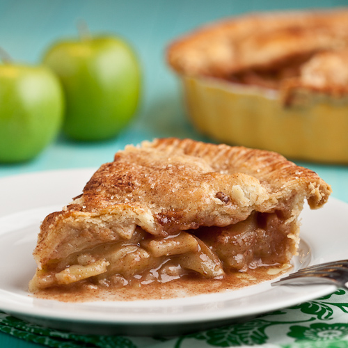 Apple Pie with Flaky Butter Crust