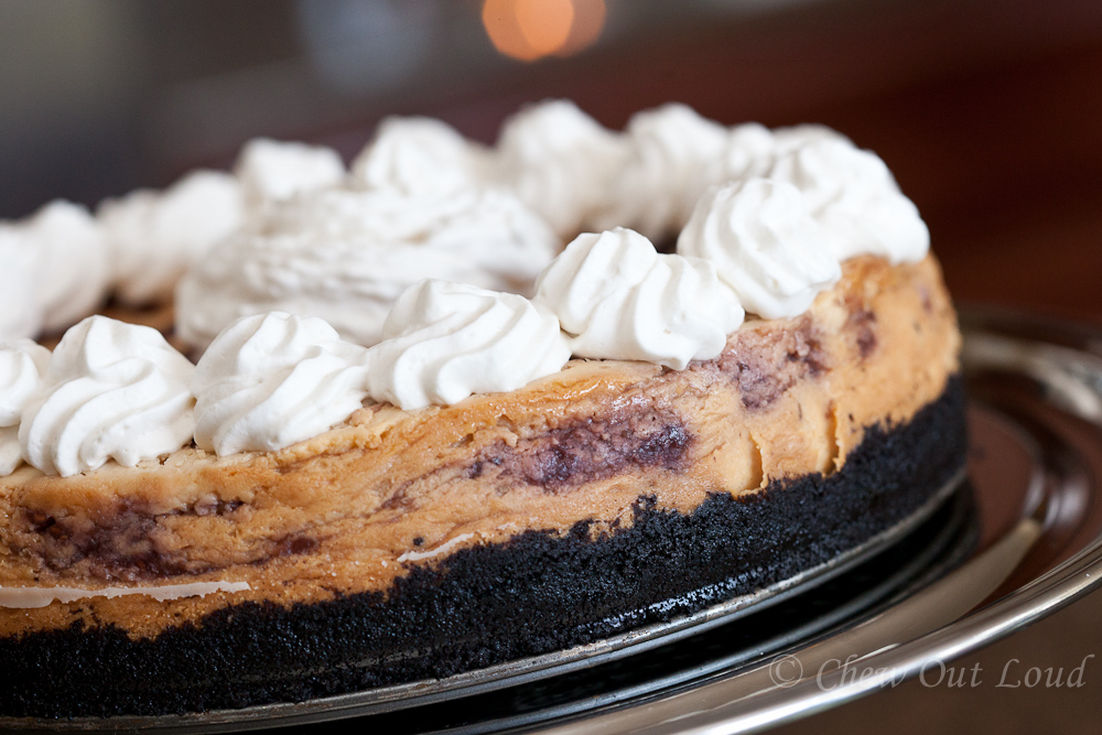 White Chocolate Raspberry Cheesecake with Frosting