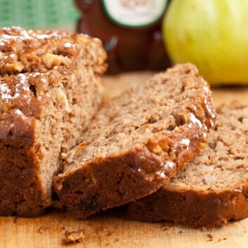 Slices of Honey Pear Bread