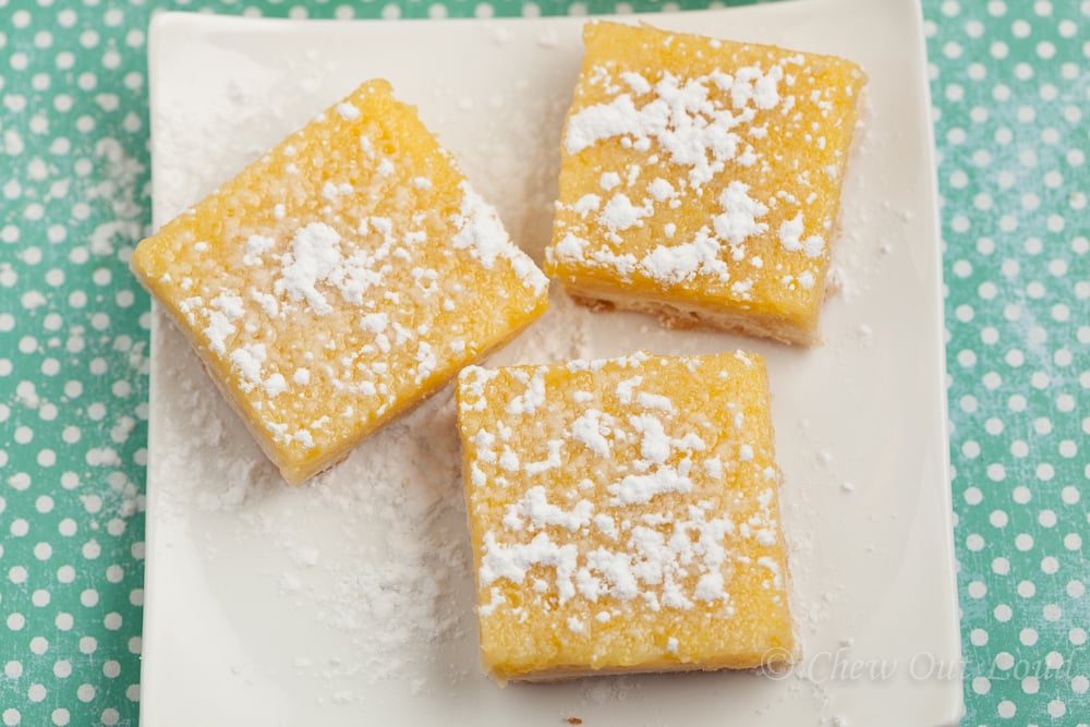 Luscious Lemon Bars