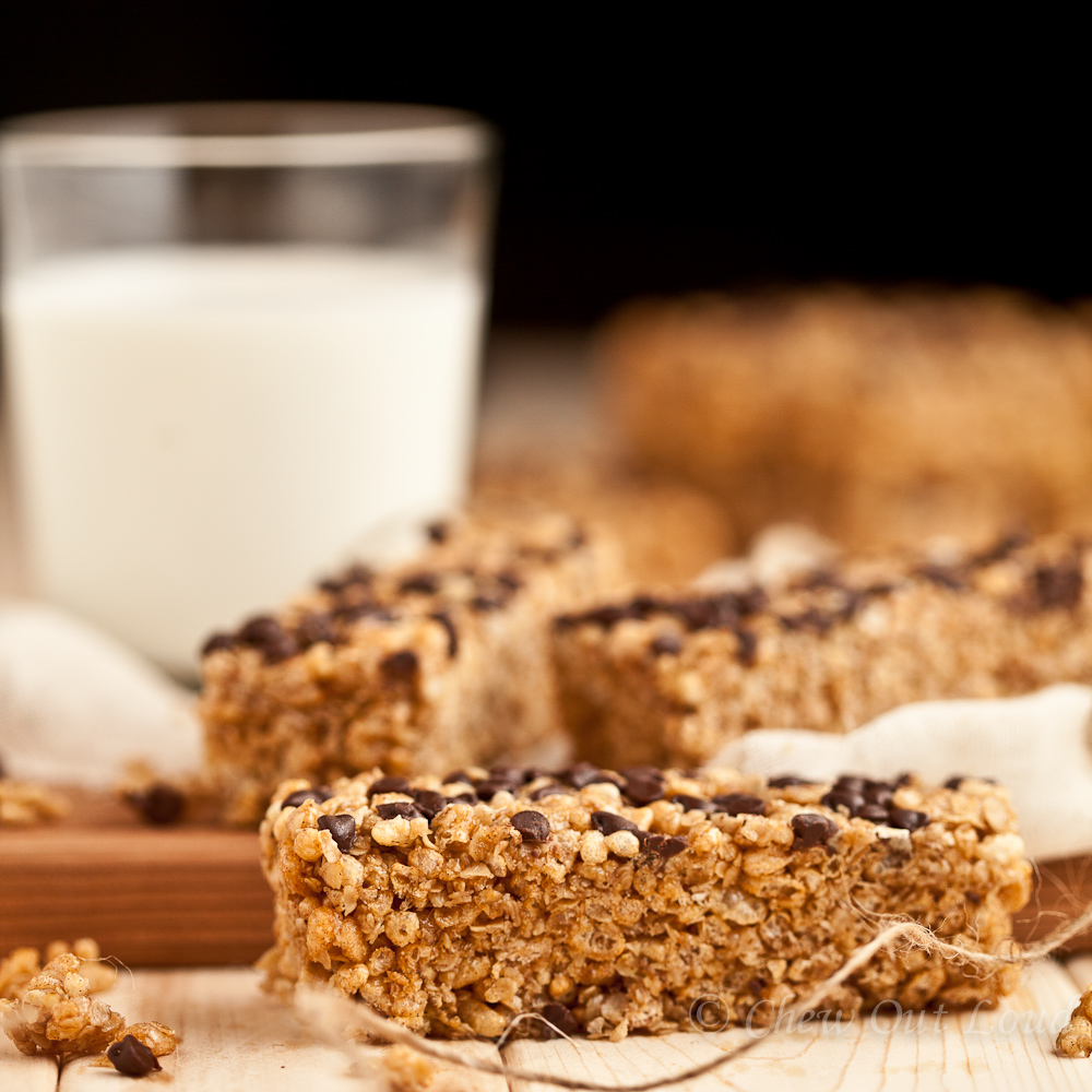 chewy chocolate chip granola bars 2