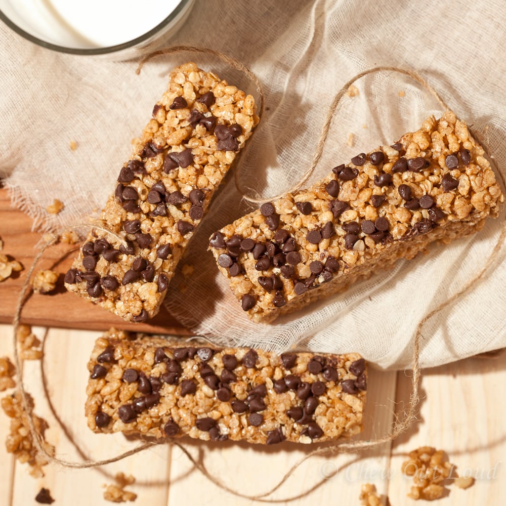 Chocolate Chip Granola Bars