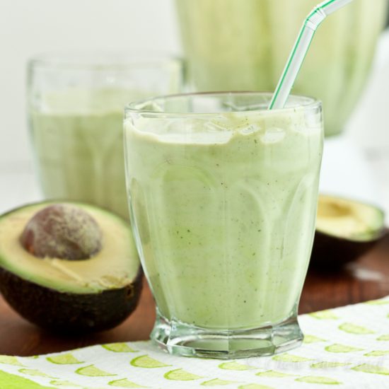 avocado coconut smoothie