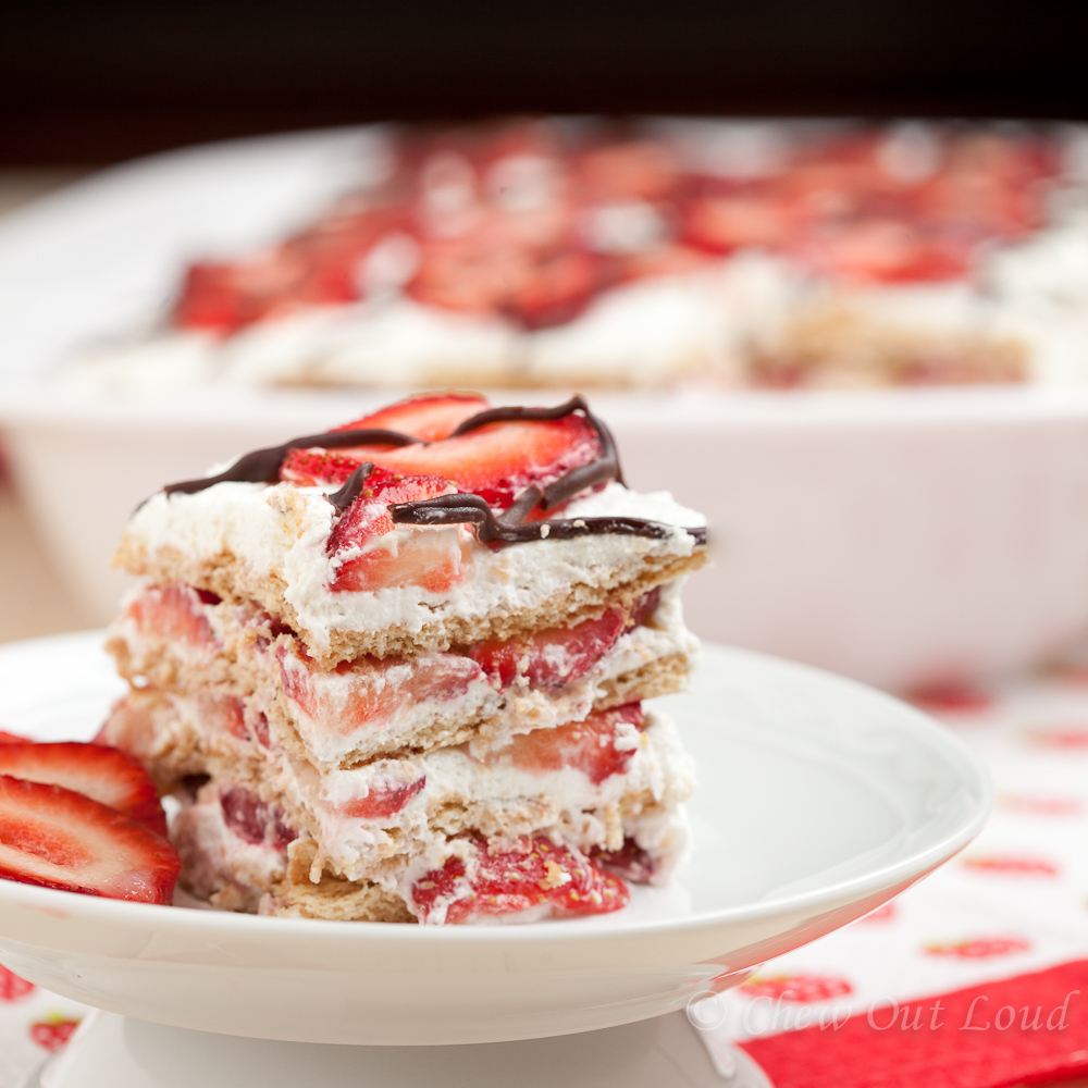 Strawberry Icebox Cake 2