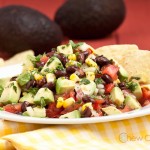 black bean avocado salsa