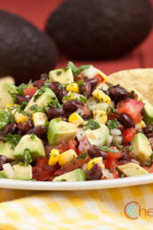 black bean avocado salsa