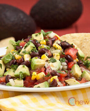 black bean avocado salsa