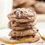 Mint Chocolate Chip Cookies