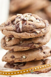 Mint Chocolate Chip Cookies