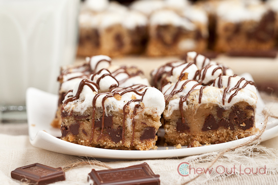 S'mores Cookie Bars