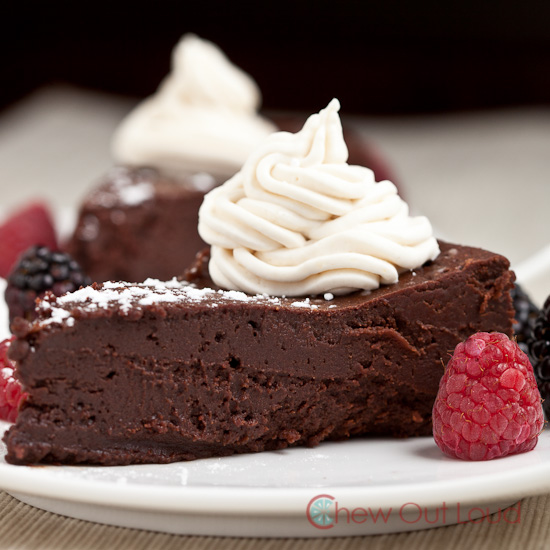flourless chocolate cake 8