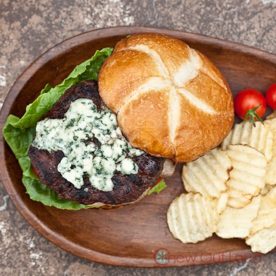 Cabernet Burgers with Blue Cheese 2