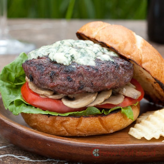 Burger with Blue Cheese