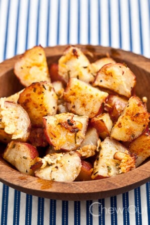 Roasted Potatoes with Garlic Butter Herb