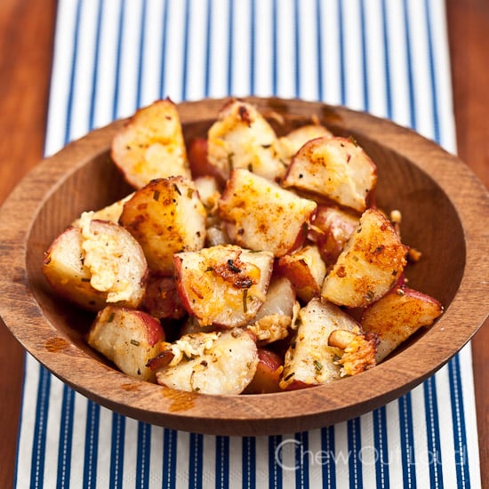 Roasted Potatoes with Garlic Butter Herb