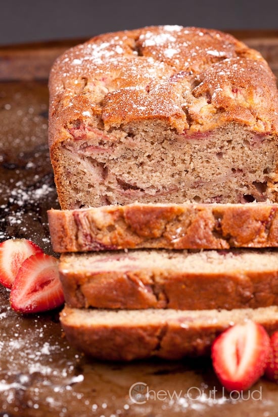 Strawberry Banana Bread 4