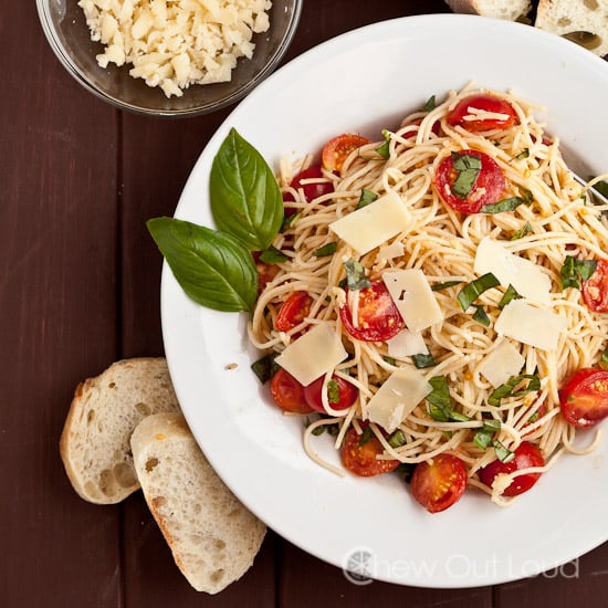 Bruschetta Tomato Basil Pasta 2