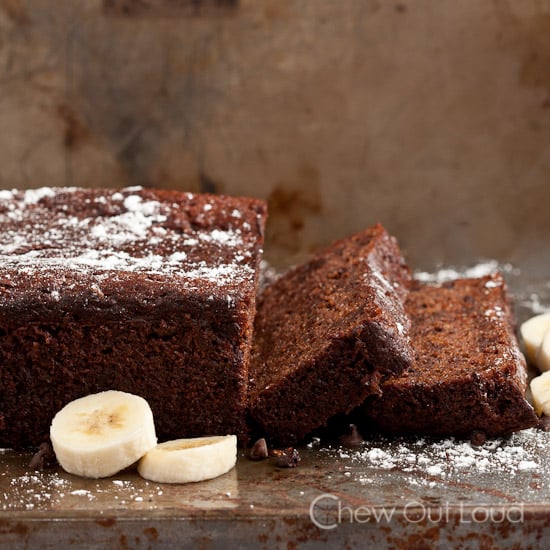 Chocolate Banana Greek Yogurt Bread