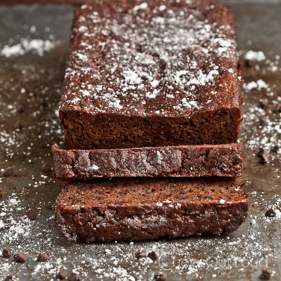 Double Chocolate Banana Yogurt Bread