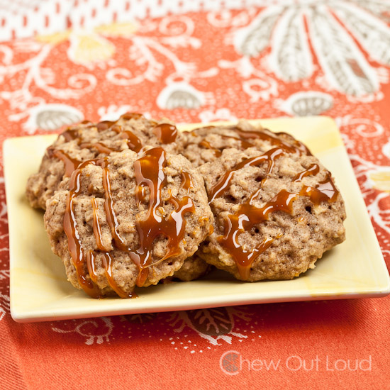 soft apple oatmeal cookies 2