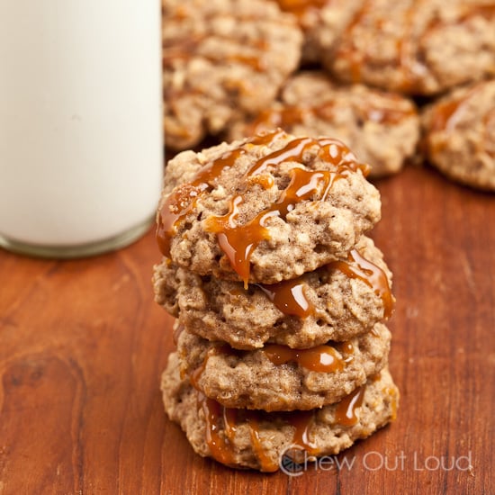 soft apple oatmeal cookies 4