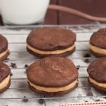 Chocolate Fudge Peanut Butter Cookies