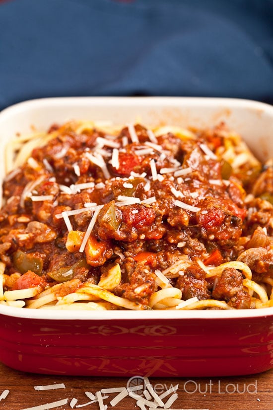 Chunky Vegetable and Sausage Pasta Sauce 2