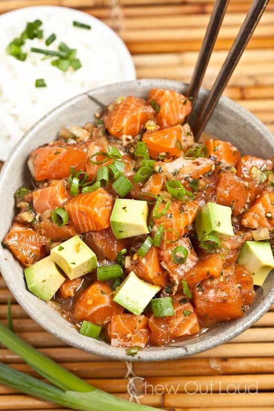 Hawaiian Salmon Poke 2