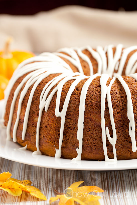 Pumpkin Cheesecake Bundt Cake