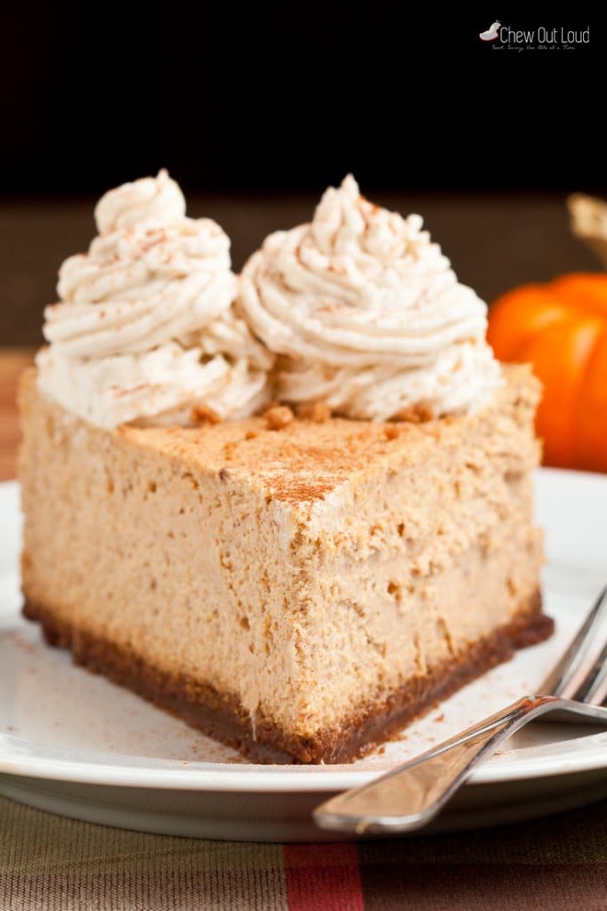 A Slice of Pumpkin Pie with Frosting