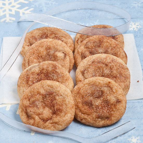 Chewy Soft Snickerdoodles Cookies