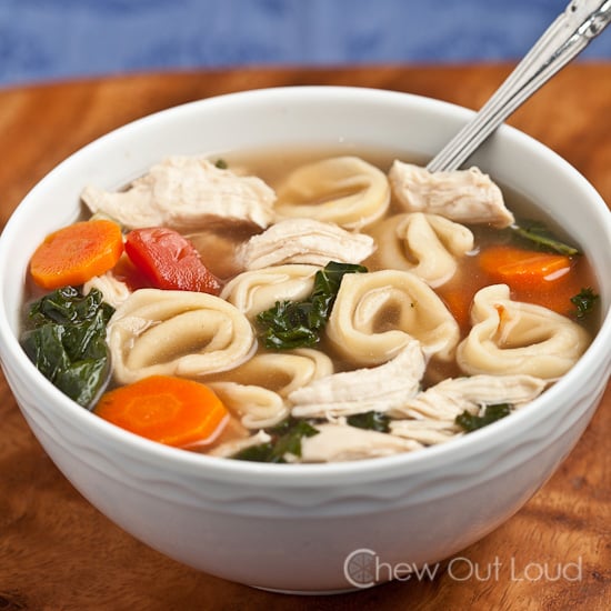 Chicken and Vegetable Tortellini Soup