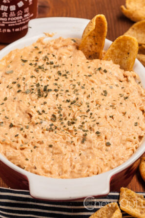 Sriracha Buffalo Chicken Dip