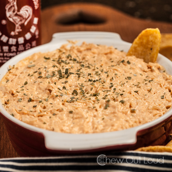 Sriracha Buffalo Chicken Dip