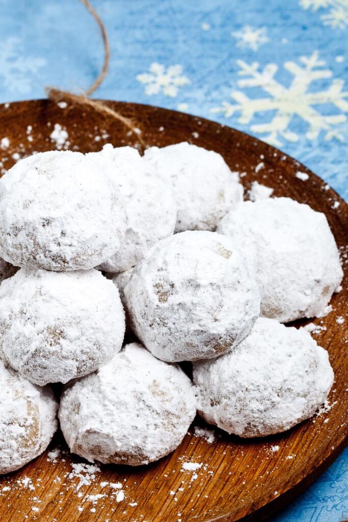 snowball cookies, russian tea cakes, mexican wedding cakes, pecan balls