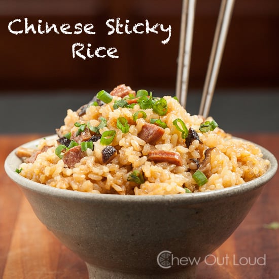 Chinese Sticky Rice - Chew Out Loud