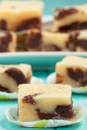 Red Bean Mochi Bars