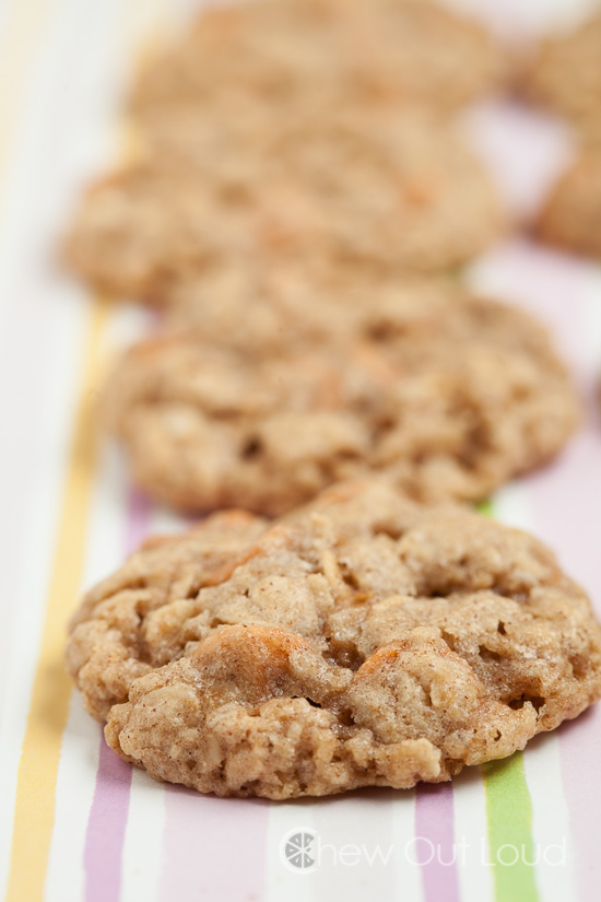 Soft Oatmeal Butterscotch cookies